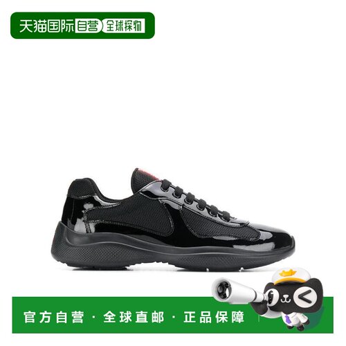 香港直邮PRADA 男士运动鞋 4E3400ASZF0002 CO 黑色 Black fabric