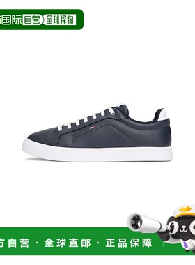 韩国直邮TOMMY HILFIGER Icon Court Banding Light 运动鞋T52G0A