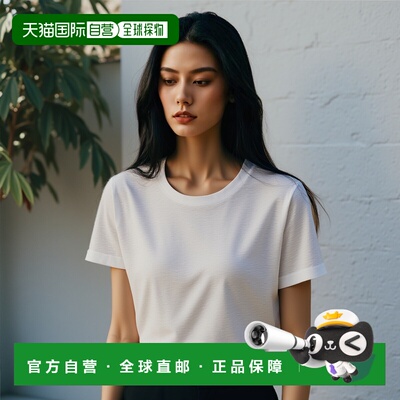 香港直邮Giorgio Armani 徽标细节T恤 PST12JPSHRJ短袖