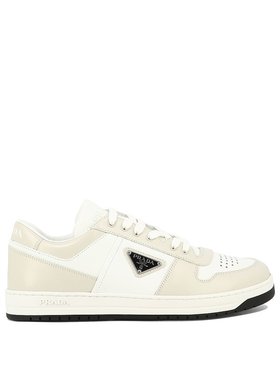 PRADA 男士休闲鞋 2EE3643LOIF0R6E CO 浅棕色 Downtown sneaker