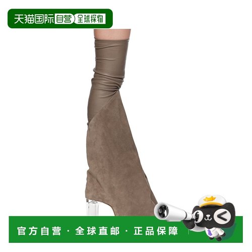 香港直邮RICK OWENS 女士高跟鞋 RO01E7843LSLVS0340 SS2025