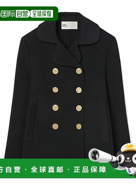 香港直邮TORY BURCH 女士外套 164455002-0 AW2024 黑色 Tory Bur