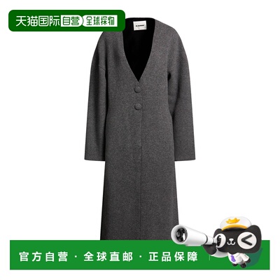 1h可退 香港直邮Jil Sander 吉尔 桑达 女士 针织开衫 grey灰色