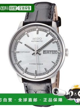 自营 Mido/美度 女装指挥官 II 33 毫米自动腕表 黑色 美国奥莱直