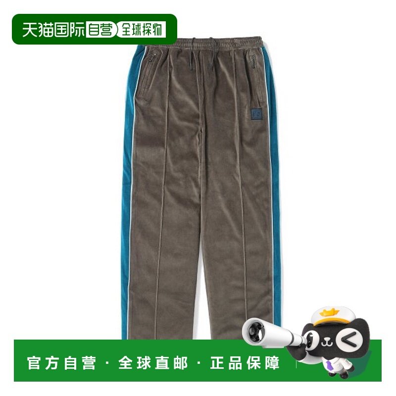 韩国直邮THISISNEVERTHAT 运动裤Velour Track Pant BrownTN233TP