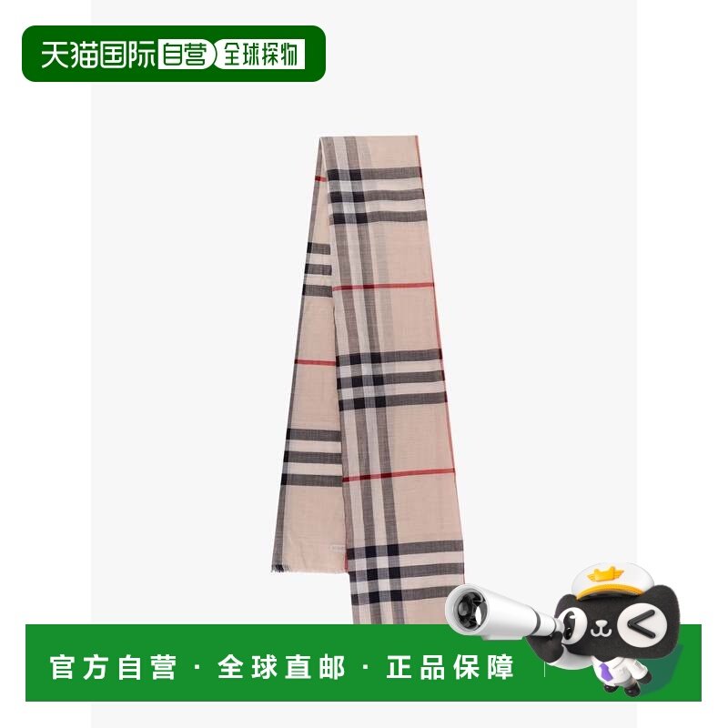 1h可退 香港直邮潮奢 Burberry 巴宝莉 女士 大格紋磨邊圍巾 8078,服饰配件/皮带/帽子/围巾,围巾/丝巾/披肩,淘宝优惠券,粉丝福利购,淘宝优惠卷