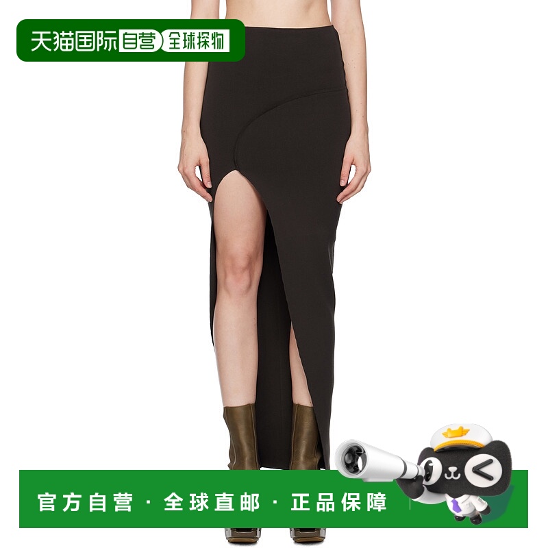 1h可退 香港直邮潮奢 rick owens 瑞克 欧文斯 女士 棕色 Concord