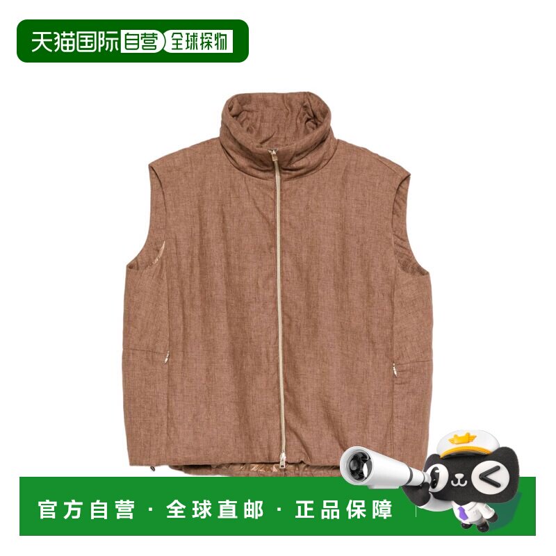1h可退 香港直邮Herno 女士 漏斗领无袖马甲 GI000352D17105Z背心