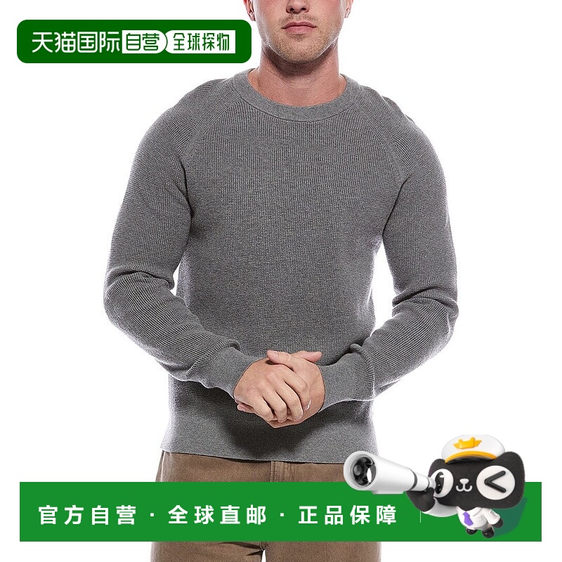 自营Theory Revel Cashmere-Blend Crewneck Sweater - gray 美国