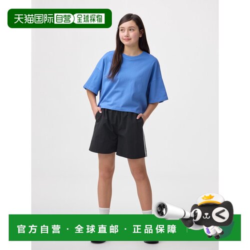 日本直邮GU GIRLS 干爽侧线短裤JR