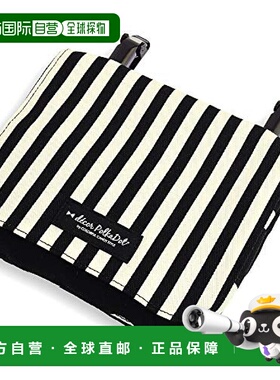 日本直邮Colorful Candy Style 大号移动口袋圆点斜纹黑 N6080010