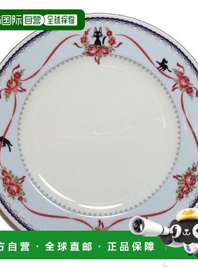 【日本直邮】Noritake则武 碟子 琪琪的送货服务 21cm 蓝色骨瓷