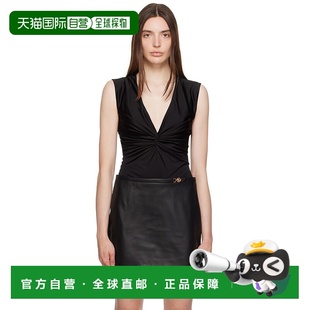 黑色结饰连体衣 香港直邮潮奢 女士 范思哲 10112431A005 versace