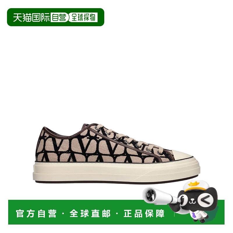 香港直邮Valentino Toile Iconographe 低帮板鞋 77I-3GT004