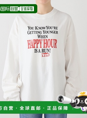 1h可退 日本直邮PARROTT CANVAS 女装 长袖T恤 PC25212018 全棉材