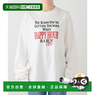 女装 CANVAS 长袖 T恤 全棉材 1h可退 PC25212018 日本直邮PARROTT