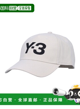 1h可退 香港直邮潮奢 Y-3 男士 经典款徽标帽子 JP1144 white白色