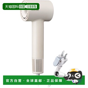 日本直邮【】Tescom负离子吹风机 I字型轻量小型静音米色TD760A-C
