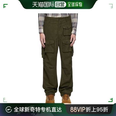 香港直邮潮奢 engineered garments 男士 绿色 FA 工装裤 23F1F01