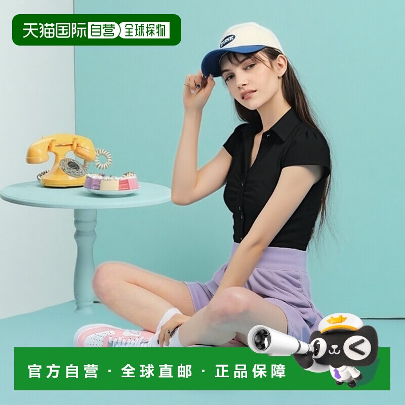 1h可退 日本直邮LAMPOON 女士抽褶收腰衬衫 LP0407泡泡袖通勤
