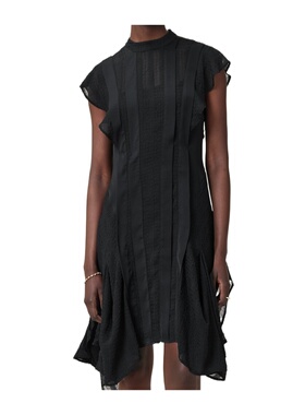 香港直邮ALL SAINTS 女士连衣裙 W232DCBLACK AW2025 黑色