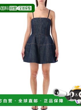 香港直邮FENDI 女士半身裙 FLD568AW82F1UKI SS2026 深蓝色 MINI