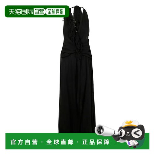 香港直邮BLUMARINE 女士连衣裙 P544A308AN0990 SS2025 黑色
