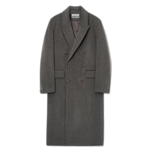 韩国直邮SATUR设计师款大气简约日常休闲个性大衣SA23FWMC01MG