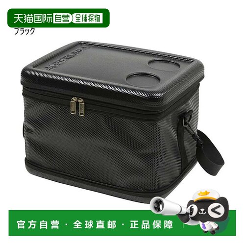 日本直邮CAPTAIN STAG 25L 保温箱 露营烧烤 黑色 免费送货