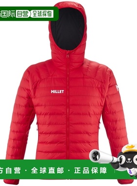 自营欧洲直邮Millet觅乐 FITZ ROY WARM男士羽绒服 红色