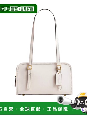 香港直邮COACH 女士斜挎包 CM565B4HA AW2025 白色 拉链单肩包