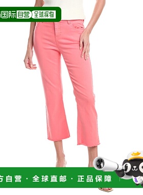 自营 Renuar编织长裤-橙色 美国奥莱直发牛仔裤喇叭裤