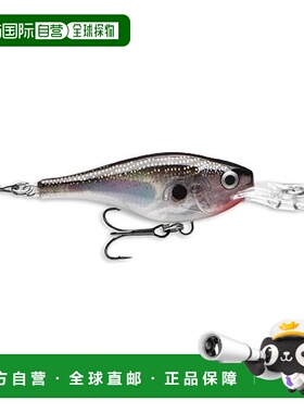 【日本直邮】Rapala Glass Shad Rap（黑色玻璃 7/16盎司）