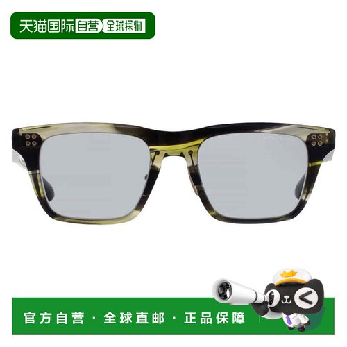 自营Dita THAVOS Grey Square Men's Sunglasses DTS713-A-03 53
