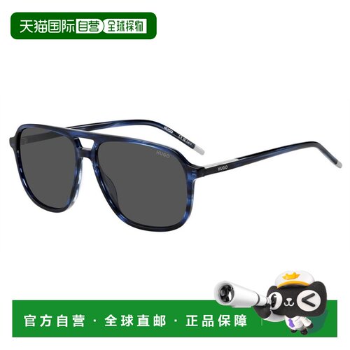 香港直邮BOSS HUGO BOSS 男士太阳镜 HG1398S38IIR CO 蓝色