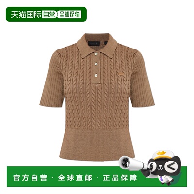 1h可退 香港直邮LACOSTE 女士POLO衫 AF3667052I AW2025 浅棕色 P
