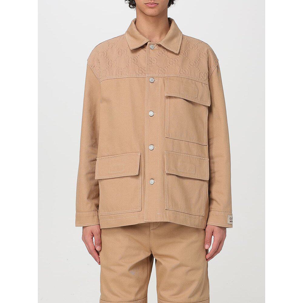 Gucci 古驰 男士 长袖牛仔外套 766128XDCS7