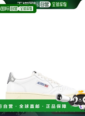 香港直邮AUTRY 女士运动鞋 AULWLL05 AW2025 白色 徽标低帮运动鞋