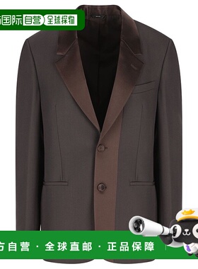 1h可退 香港直邮潮奢 Fendi 芬迪 男士 單排扣西裝外套 FJ0980AOY