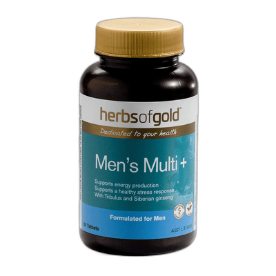 澳大利亚直邮Herbs Of Gold和丽康男士多维复合片60粒效期27.01