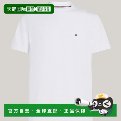 香港直邮Tommy Hilfiger 汤米 希尔费格 男士 MW0MW37313 比赛T恤