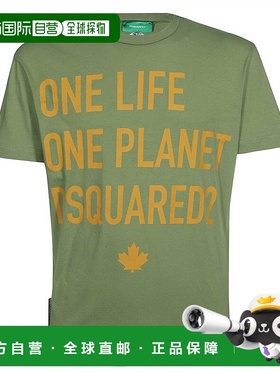 香港直邮Dsquared2 二次方 男士 圆领短袖T恤 S78GD0048S24321