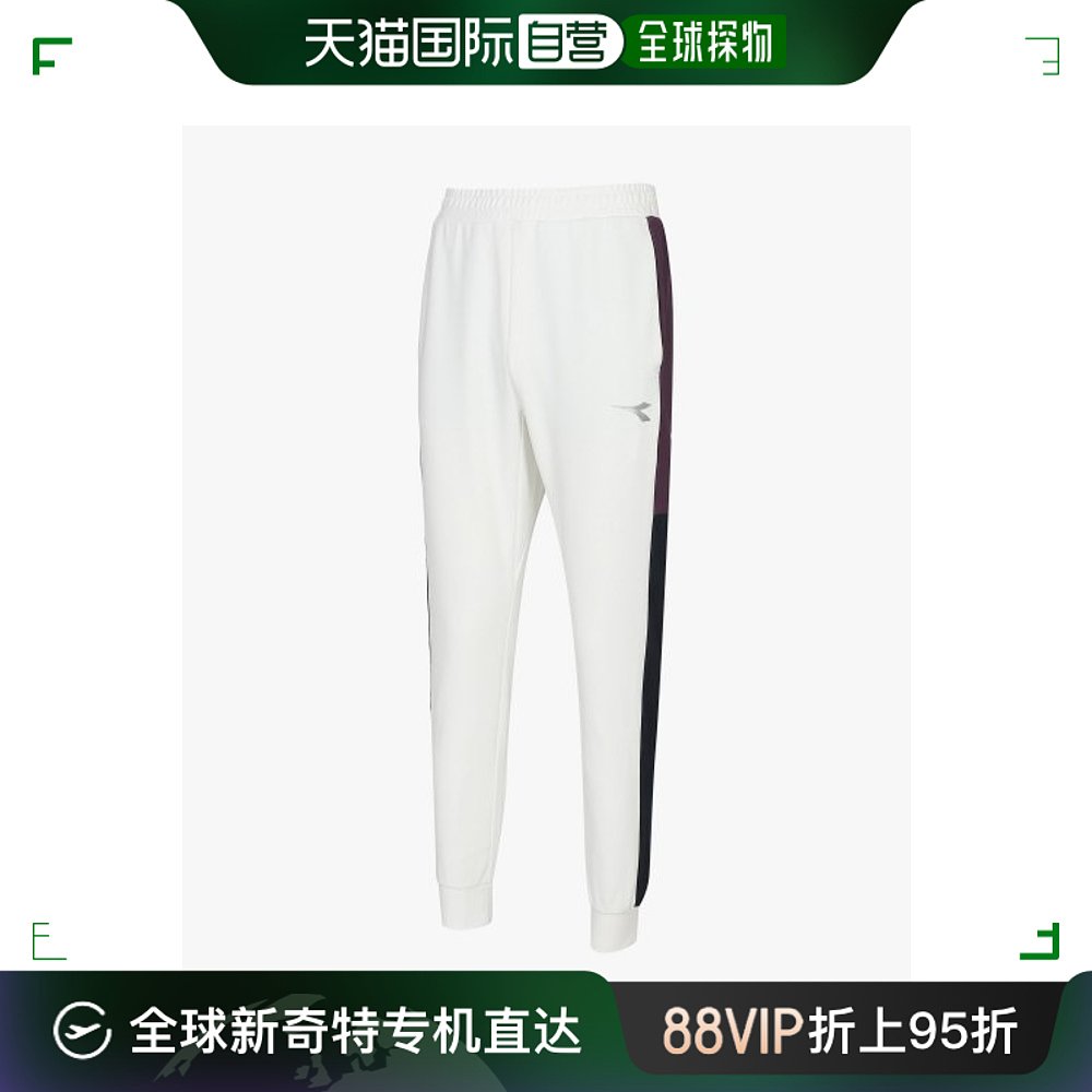 韩国直邮diadora男士运动长裤D2324PFP72WHT