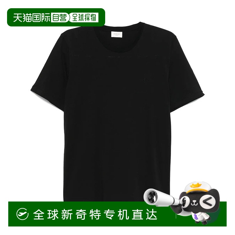 1h可退 香港直邮SAINT LAURENT 男士T恤 819395Y2ZJ21000 SS2025
