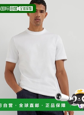 欧洲直邮BRUNELLO CUCINELLI 25秋冬 252M0B137427CW787 男士 短T