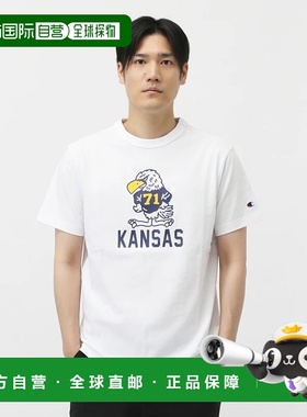 日本直邮【日本直邮】Champion冠军男女同款T恤C8-B355-010