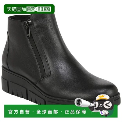 自营Vionic Uptown Sur J0718L1001女式黑色防水靴ZOGG523-黑色