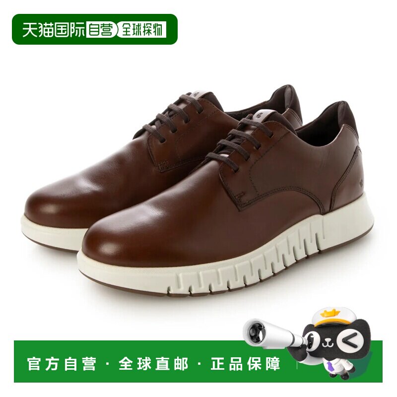 日本直邮ECCO 易走的皮鞋 GRUUV STUDIO M 男士真皮商务运动鞋图片