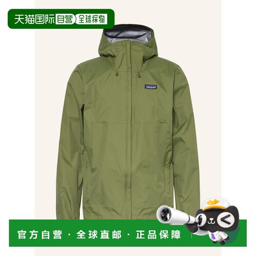 香港直邮Patagonia 男士户外风衣 100139406416002 CO 绿色 Outdo