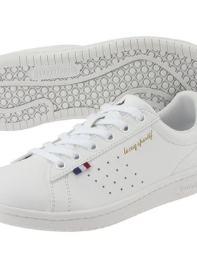 Le coq sportif LA ROLAND SL 白灰色休闲鞋 QL1VJC02WG-F